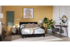 Stratus Upholstered Side Chair -Furniluxe 269067 grey fabric dining chair room 52