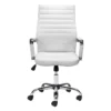 Primero Desk Chair White -Furniluxe 269472 white metal office chair v2 signature 01