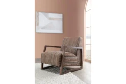 Benton IV Marshall Sunset 29" Accent Chair -Furniluxe 270863 orange fabric accent chair room 62