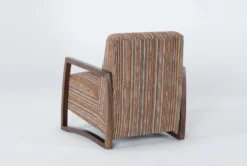 Benton IV Marshall Sunset 29" Accent Chair -Furniluxe 270863 orange fabric accent chair side 19