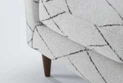 Zoe Accent Chair -Furniluxe 272084 beige fabric accent chair detail 46