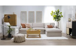 Zoe Accent Chair -Furniluxe 272084 beige fabric accent chair room 60