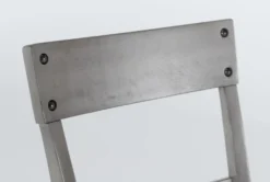 Loratti Dining Side Chair -Furniluxe 272124 grey wood dining chair detail 45