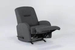 Franco III Fabric Rocker Recliner -Furniluxe 273548 blue fabric rocker side 19