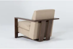 Ollie Micro Suede 32" Accent Chair 16 Ollie Micro Suede 32" Accent Chair -Furniluxe 275089 brown fabric accent chair side 21