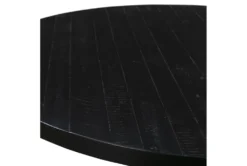 Roma Black Rope 48" Round Dining Table 11 Roma Black Rope 48" Round Dining Table -Furniluxe 275905 black mdf dining table detail 45
