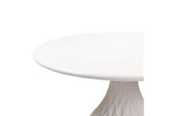 Valmar Concrete 35" Round Dining Table 12 Valmar Concrete 35" Round Dining Table -Furniluxe 275949 white concrete dining table detail 45