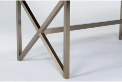 Palladium 96" Dining Table -Furniluxe 276217 brown wood dining table detail 45