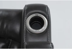 Bronson Flint Home Theater Power Wallaway Recliner With Power Headrest & USB -Furniluxe 276992 grey polyester recliner detail 45