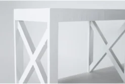 Cora Room Divider Bookcase 10 Cora Room Divider Bookcase -Furniluxe 277046 white wood room divider detail 45