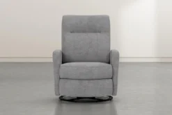 Dale IV Fabric Power Swivel Glider Recliner