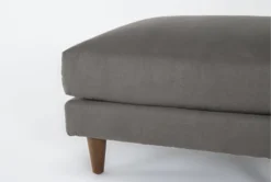 Adeline II 70" Oversized Chair And Ottoman 14 Adeline II 70" Oversized Chair And Ottoman -Furniluxe 277271 grey fabric chair and ottoman set detail 46