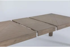 Luis 72"-90" Extension Dining Table -Furniluxe 282671 beige wood dining table detail 45