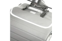 Copenhagen Grey Faux Leather And Chrome High Back Desk Chair 12 Copenhagen Grey Faux Leather And Chrome High Back Desk Chair -Furniluxe 282822 grey leather office chair detail 47