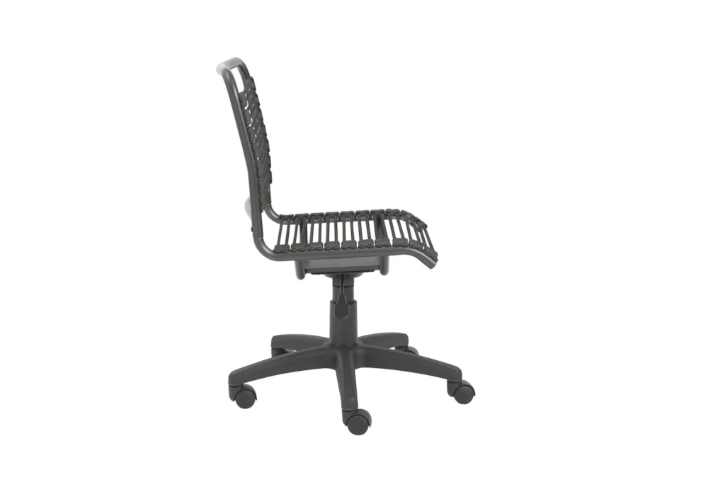 Uppsala Black And Graphite Low Back Bungee Desk Chair 4 Uppsala Black And Graphite Low Back Bungee Desk Chair - Image 3