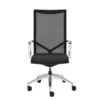 Lamkin Black Mesh High Back Desk Chair -Furniluxe 282918 black nylon office chair signature 01