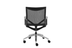 Lamkin Black Mesh Low Back Desk Chair -Furniluxe 282919 black nylon office chair detail 48
