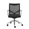 Lamkin Black Mesh Low Back Desk Chair -Furniluxe 282919 black nylon office chair signature 01