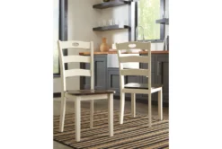 Oakmont Side Chair Set Of 2 -Furniluxe 283775 beige wood dining chair room 85