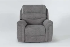 Harvest Boulder Grey Power Lift Recliner With Power Headrest, Lumbar & USB