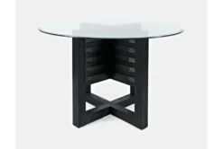 Zachar Charcoal 48" Round Counter Table