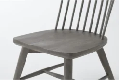Edward Urban Grey Windsor Side Chair -Furniluxe 287743 grey wood dining set detail 45