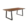 Simpson Live Edge 80" Dining Table -Furniluxe 288865 brown wood dining table signature 02