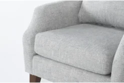 Hailey Accent Chair -Furniluxe 291574 blue polyester accent chair detail 44