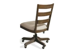 Regis Brown Office Chair -Furniluxe 292509 brown wood office chair back 82