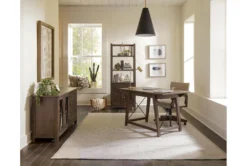 Revis Office Chair -Furniluxe 292521 brown wood office chair room 85