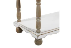 Furniluxe -Furniluxe 293099 white wood bookcase detail 44