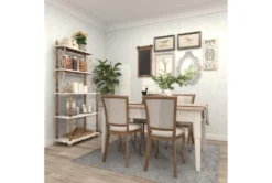 32X75 White Wood Shelving Unit -Furniluxe 293099 white wood bookcase room 93