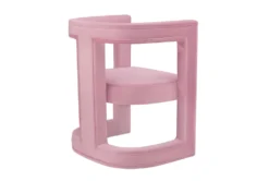 Montgomery Pink Velvet Accent Chair -Furniluxe 294726 pink fabric accent chair back 82