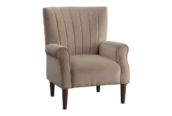 Abram Brown Accent Chair