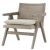 Teagan Accent Chair -Furniluxe 296421 grey wood accent chair signature 01