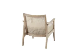 Hayden Accent Chair -Furniluxe 296422 brown wood accent chair back 82