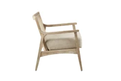 Hayden Accent Chair -Furniluxe 296422 brown wood accent chair side 14