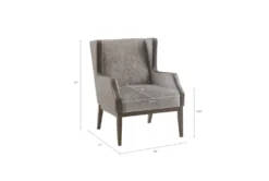 Reba Wingback Accent Chair -Furniluxe 296429 natural plywood accent chair detail 45