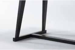 Magnolia Home Phoenix 84" Dining Table By Joanna Gaines -Furniluxe 296752 black wood dining table detail 45