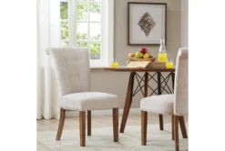 Ashe Cream Dining Chair Set Of 2 13 Ashe Cream Dining Chair Set Of 2 -Furniluxe 297821 white wood dining chair room 85