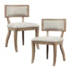 Sonoma Natural Dining Chair Set Of 2 -Furniluxe 297837 natural wood dining chair signature 01
