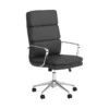Corral Black Adjustable Upholstered Office Chair 1 Corral Black Adjustable Upholstered Office Chair -Furniluxe 299189 black fabric office chair signature 02