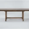 Riverson Oatmeal 72"-96" Extension Dining Table 1 Riverson Oatmeal 72"-96" Extension Dining Table -Furniluxe 299926 brown wood dining table signature 01