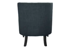 Heidi Indigo Accent Chair -Furniluxe 299943 blue fabric chair back 19