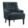 Heidi Indigo Accent Chair -Furniluxe 299943 blue fabric chair signature 01