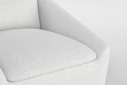 Cypress III 32" Foam Accent Chair Set Of 2 -Furniluxe 299966 black fabric accent chair detail 46