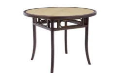 Cafe Black 40" Round Dining Table With Cane 11 Cafe Black 40" Round Dining Table With Cane -Furniluxe 300572 detail 45