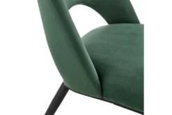 Darcie Olive Green Velvet Side Chair Set Of 2 -Furniluxe 300599 detail 48