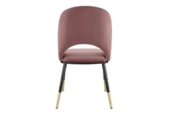 Darcie Rose Velvet Side Chair Set Of 2 -Furniluxe 300601 detail 49