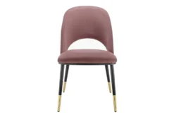 Darcie Rose Velvet Side Chair Set Of 2